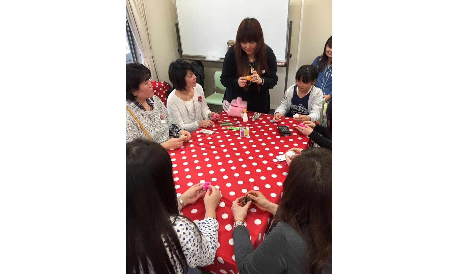 pipe cleaner bear workshop by Ikeda Popo